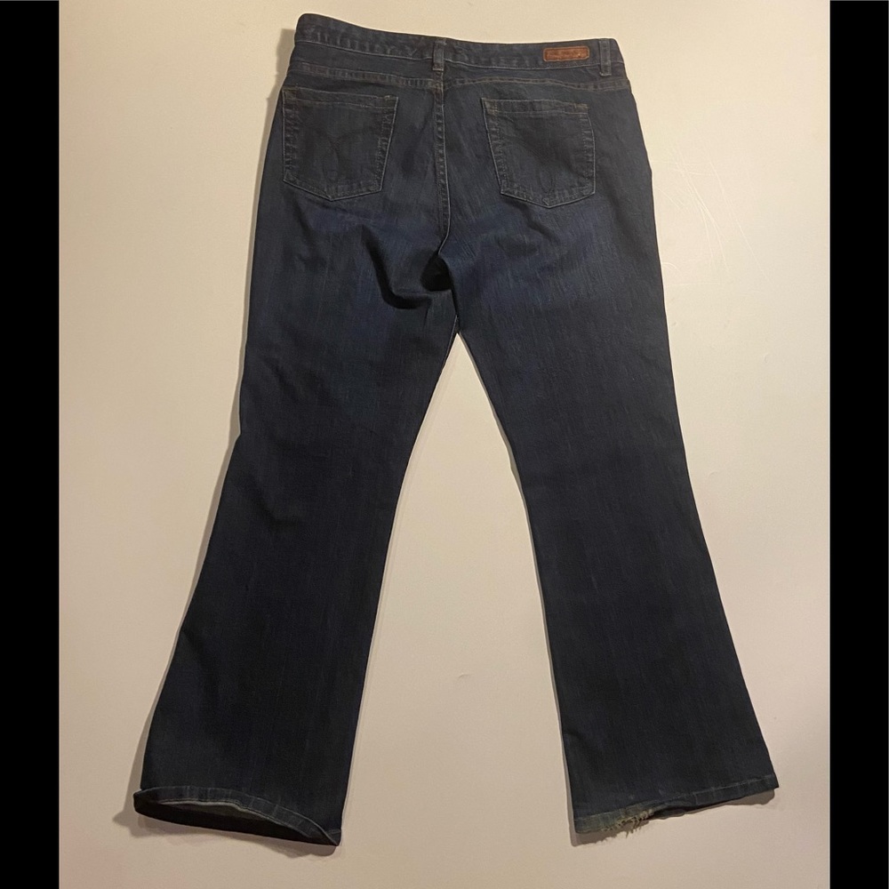 Calvin Klein Mid Rise Boot Cut Jean - Picture 2 of 4